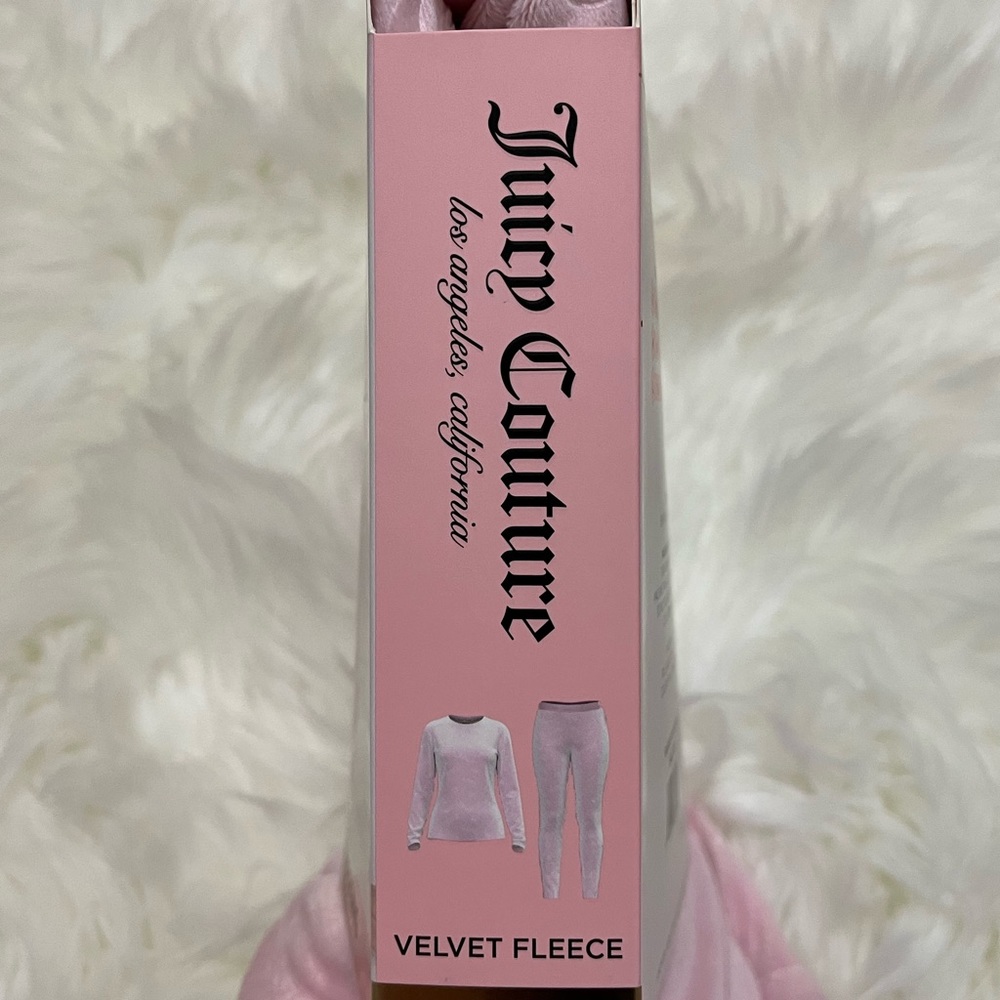SOLD *BRAND NEW* Juicy Couture Velvet Fleece Top & Legging - Size S and M - Picture 4 of 6